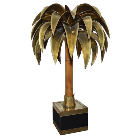1970s Palm-Tree Lamp by Maison Jansen - Unique Home Decor Lighting