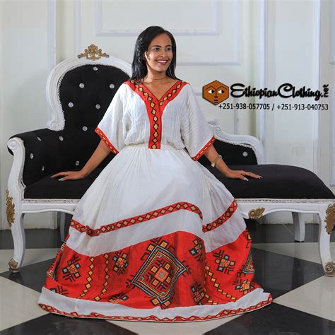 New Habesha Dress - EthiopianClothing.Net