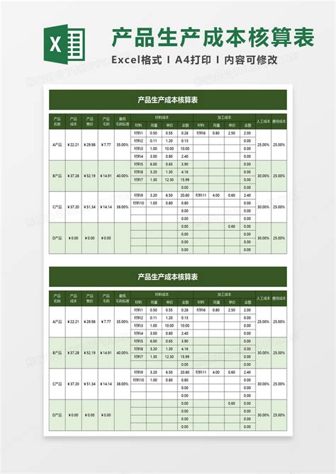 工厂良品数据统计表Excel模板_千库网(excelID：140050)