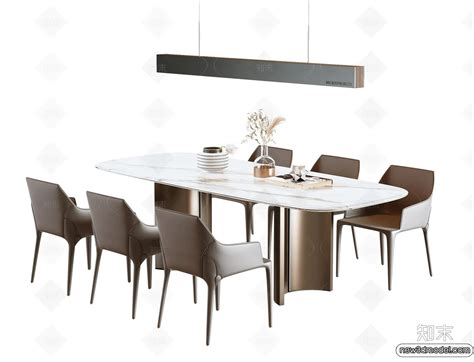 Dining Table – 3D Models – 3D Furniture Models for Interior – 197 ...