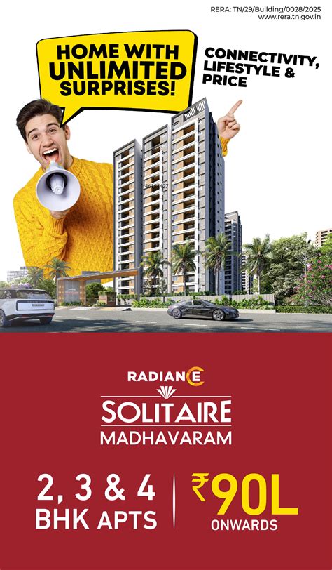 Radiance Realty - Enduring Trust Premium Apartments & Plots in Chennai ...