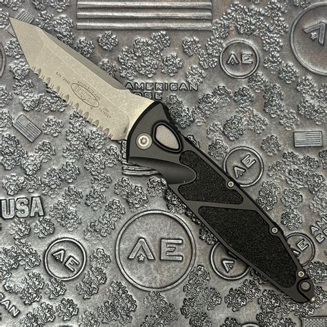 Microtech Socom Elite Auto T/E Black Apocalyptic Full Serrated 161A ...
