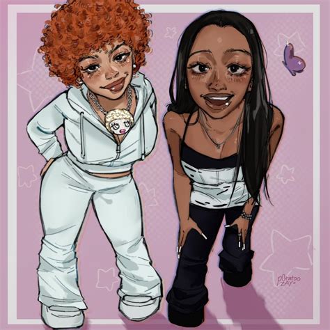 𝕗𝕠𝕝𝕝𝕠𝕨 𝕞𝕖ଘ(੭ˊᵕˋ)੭ | Black cartoon, Black cartoon characters, Cute art ...