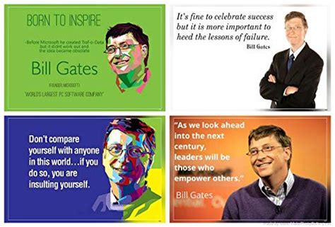 Poster World Bill Gates William Henry Gates Quotes Poster Collection ...