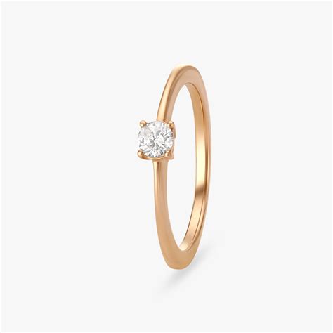 Refined Diamond Finger Ring