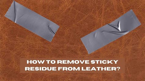 How To Remove Sticker Residue From Fabric