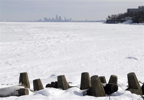 Frozen Over: Lake Erie 94 Percent Covered in Ice - NBC News - percentage of lake erie frozen
