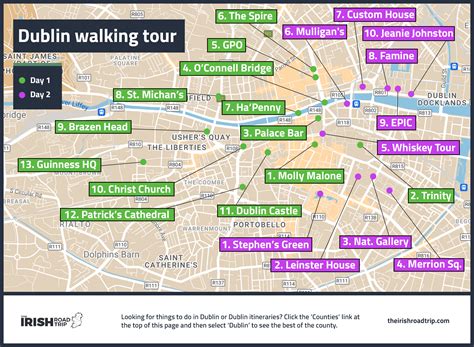 Best Self-Guided Walking Tour of Dublin (With Map)