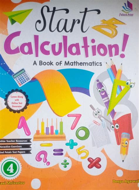 Start Calculation A Book Of Mathematics Class 4 (S) : Ravi: Amazon.in ...