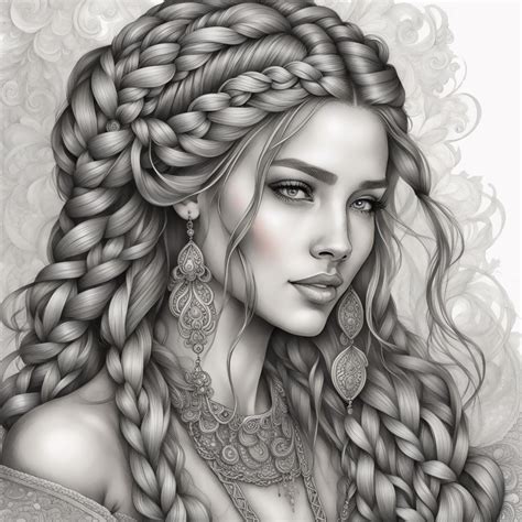 Woman Pencil Drawing Portrait Free Stock Photo - Public Domain Pictures