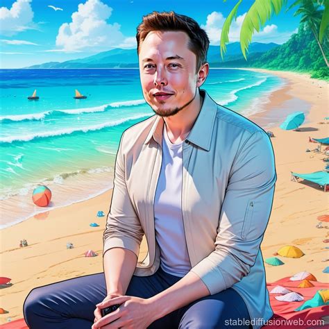 elon musk illustration Prompts | Stable Diffusion Online