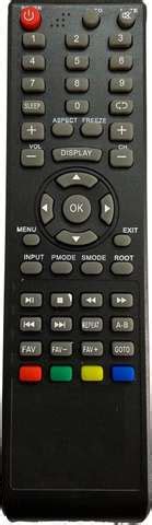 7SEVEN Compatible VU Smart TV Remote Control for 4K Android Smart LED ...