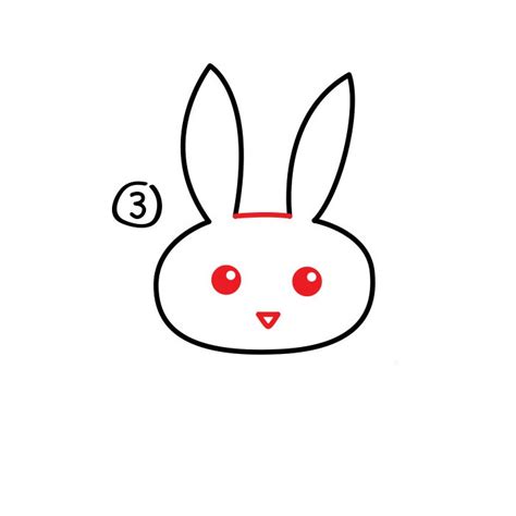卡通-卡通小白兔怎么画 教你如何画一只卡通小白兔-最美不过孩子