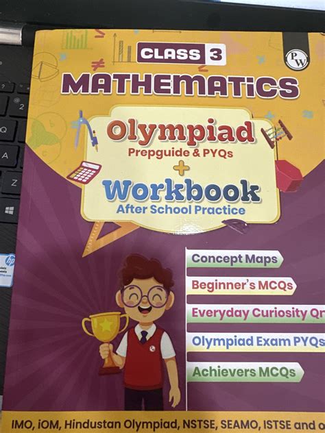 Buy PW Olympiad Plus Workbook For Class 3 Mathematics Prepguide ...