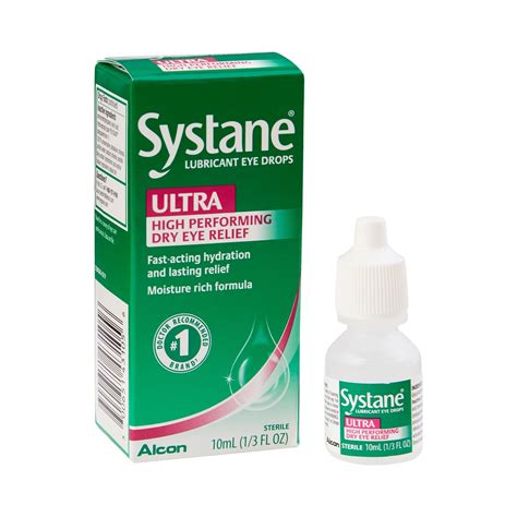 FSA-Approved Systane Ultra High Performing Dry Eye Lubricant Eye Drops ...