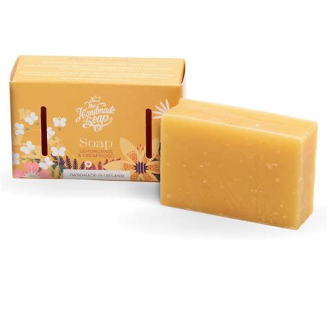 Amazon.com : The Handmade Soap Company Soap Bar, Lemongrass & Cedarwood ...