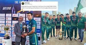 Fans erupt as Abbas Afridi powers Pakistan to their 6th Hong Kong Sixes ...