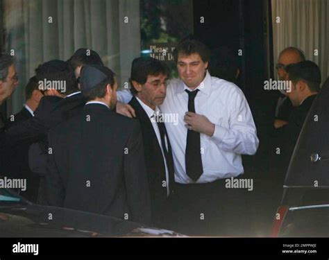 Family and friends gather outside Steeles Memorial Chapel after actor ...