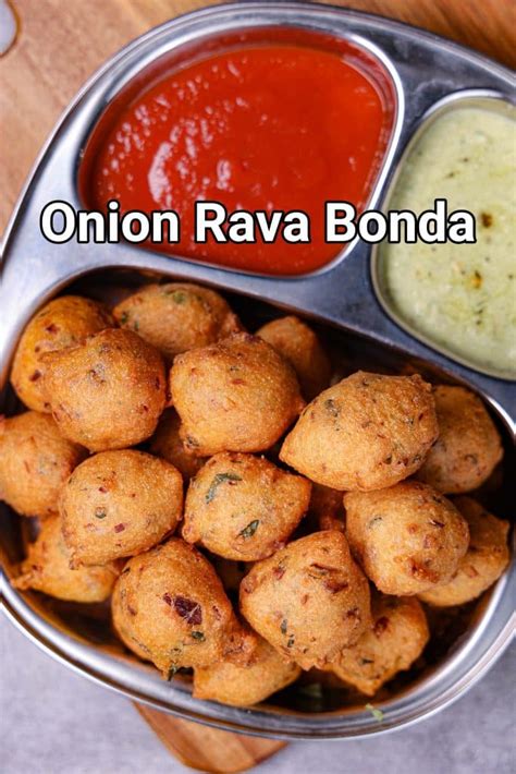 रवा बोंडा रेसिपी | Rava Bonda in hindi | क्रिस्पी सूजी बोंडा | सेमोलिना ...