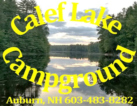 Family Camping at Calef Lake Campground - NH