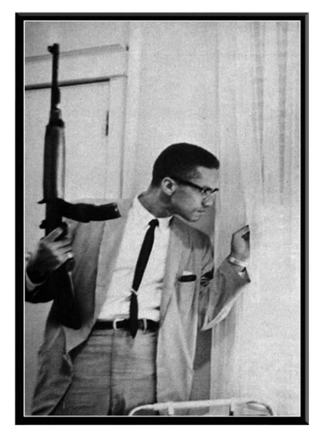 Malcolm X Gun Photo