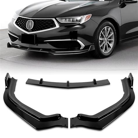 Acura Mdx Rear Spoiler 2 Pcs Car Rear Bumper Lip Spoiler For Acura TL IV Facelift 2012 2011 2012 ...