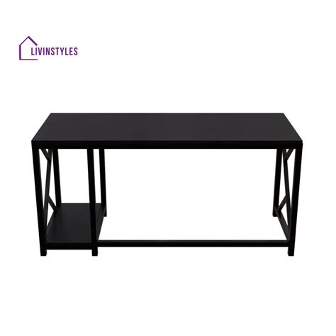 Patrick Computer Table With Open Storage | Computer Table | Study Tabl ...