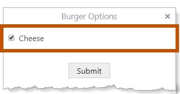 Check Box Tutorial 的图像结果