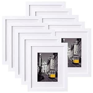 eletecpro 8x10 Picture Frames Set of 10, Picture Frame Collage Wall ...