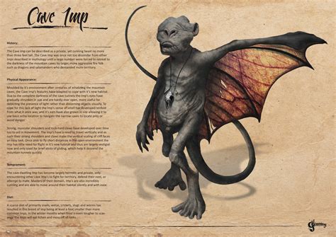 Jack Nesbit - Cave Imp - Creature Design