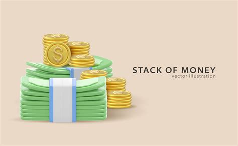 3D Block Money Vector 的图像结果