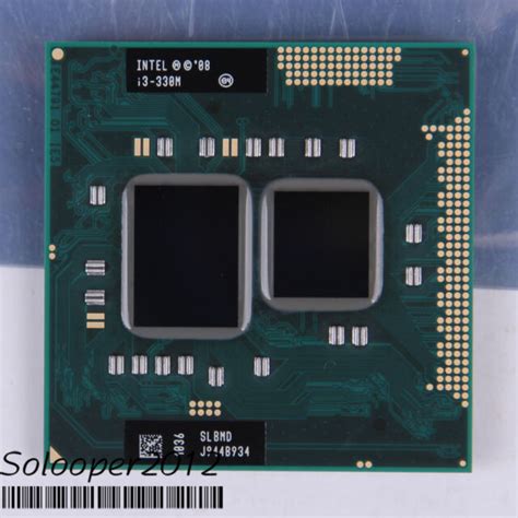 Free shipping Intel Core i3-330M (SLBMD) CPU Processor 2.13 GHz | eBay