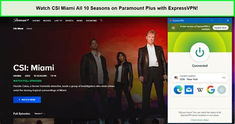 Watch CSI Miami All 10 Seasons in India on Paramount Plus