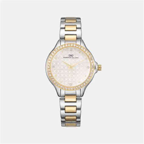 Darren Clark Women Silver Metal Watch 2015D-M1203 – Just In Time