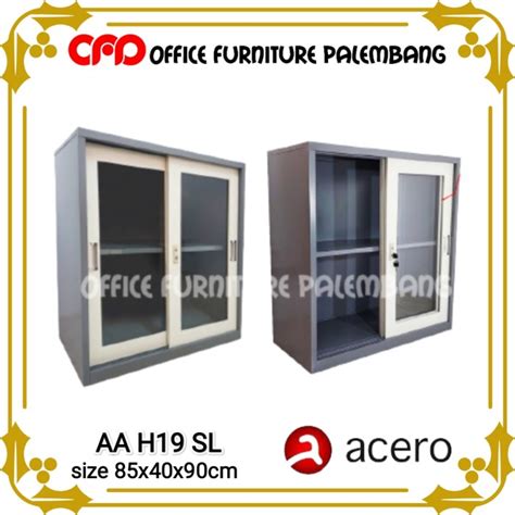 Jual lemari arsip pendek acero aa h19 sl lemari kantor filling cabinet ...