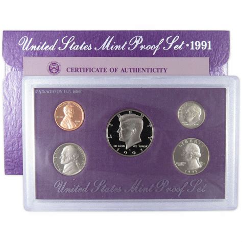 1991-S United States Mint Proof Set - Amber International