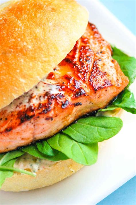 Chipotle Salmon Sandwiches Recipe