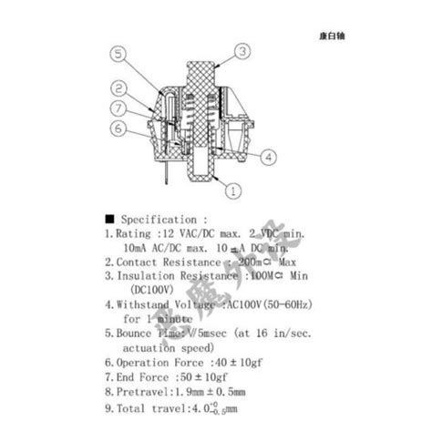 KTT Kang Whites v2 Linear MX Switches For Custom | Ubuy India