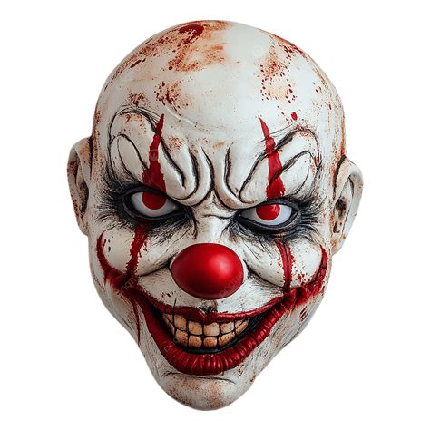 Creepy Scary Clown Face Hanging Evil Clown Face Halloween Decoration