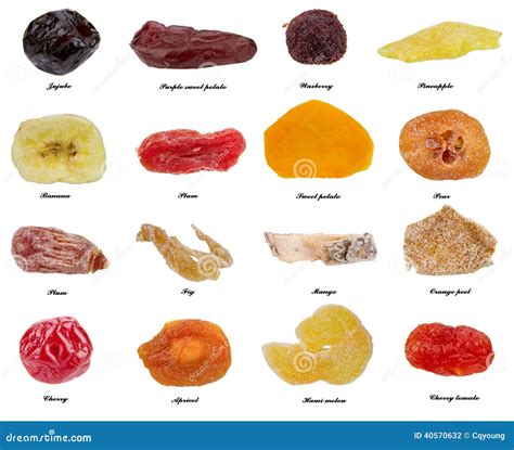 Dried Fruit Fruits