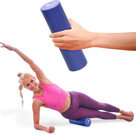 Amazon.com: Foam Roller Back Leg Muscle Pain - Small Size Medium Density EVA Muscle Recovery ...