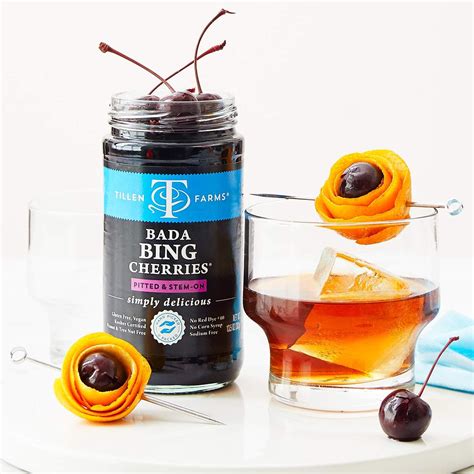 Tillen Farms Bada Bing Cherries 13.5 oz - Pack of 6 | Gourmet Preserved ...