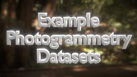 Example Photogrammetry Datasets - free - Download Free 3D model by matousekfoto [ac9c30e ...