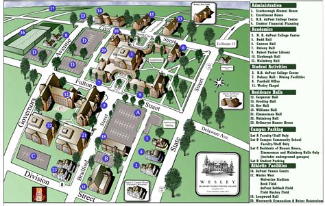 University Of Delaware Map
