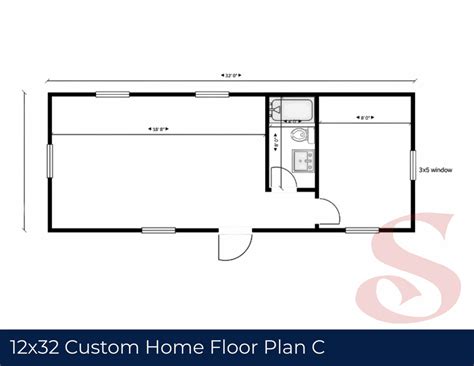 Tiny Homes | 12x32 Custom Tiny Home | Shivers Buildings