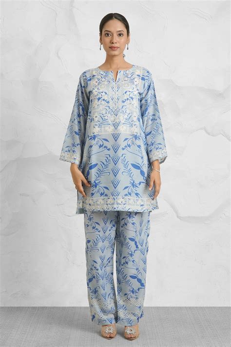 House Of Kari(Chikankari Clothing) - Lawn Cotton Printkari Co-ord Set ...
