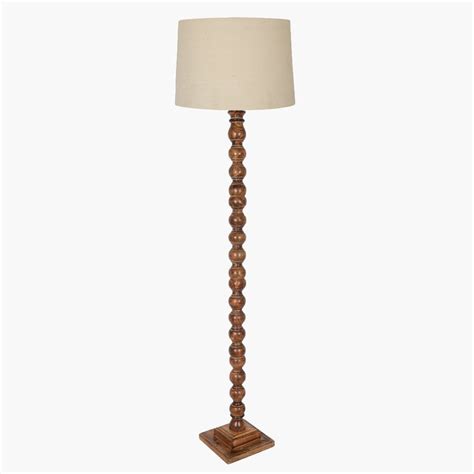 Buy HOMESAKE Wooden Floor Lamp from Homesake at just INR 7000.0