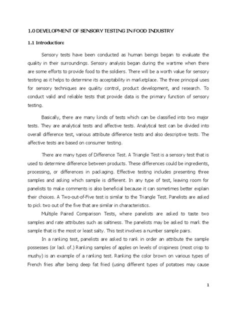 Image result for Sensory Testing Procedure