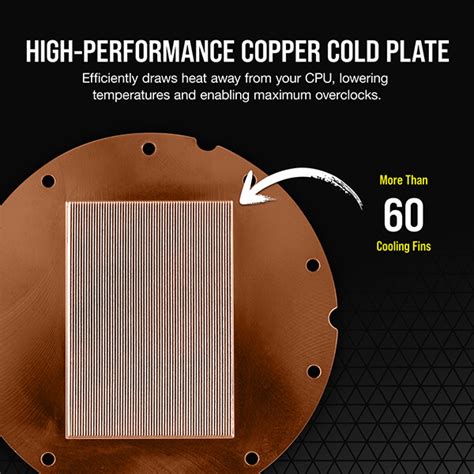 CORSAIR Hydro X Series XC5 RGB Black CPU Water Block