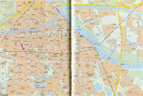 北京市通州新城地图高清版_北京区县地图集地图库